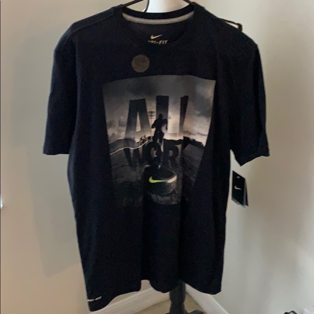 Nike Dri-Fit Cotton Tee L NWT